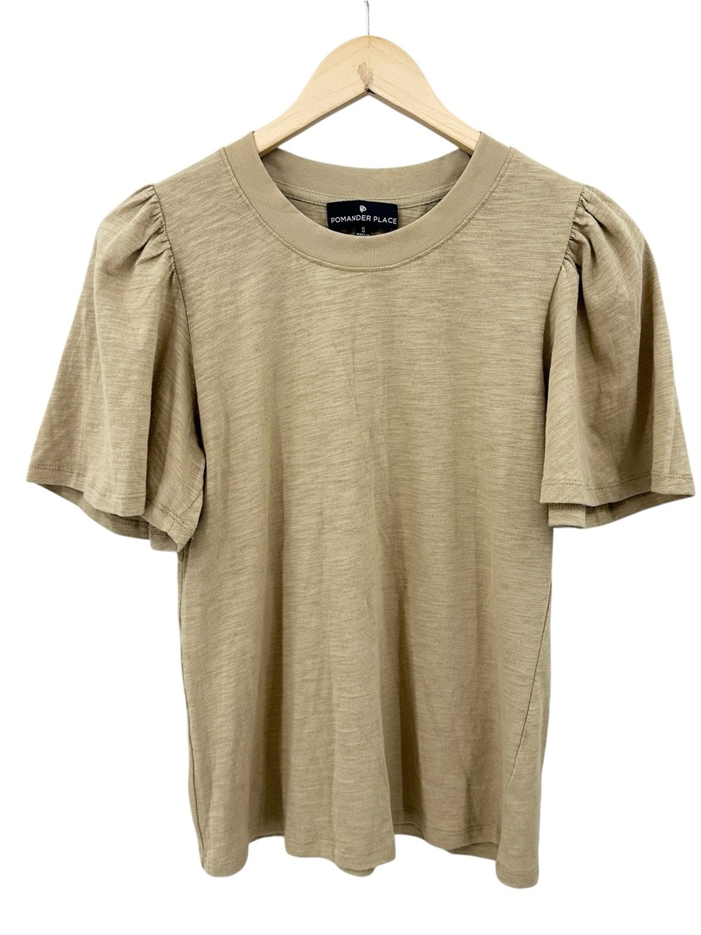 Tuckernuck POMANDER PLACE Shirt Vesty Crewneck Puff Short Sleeve